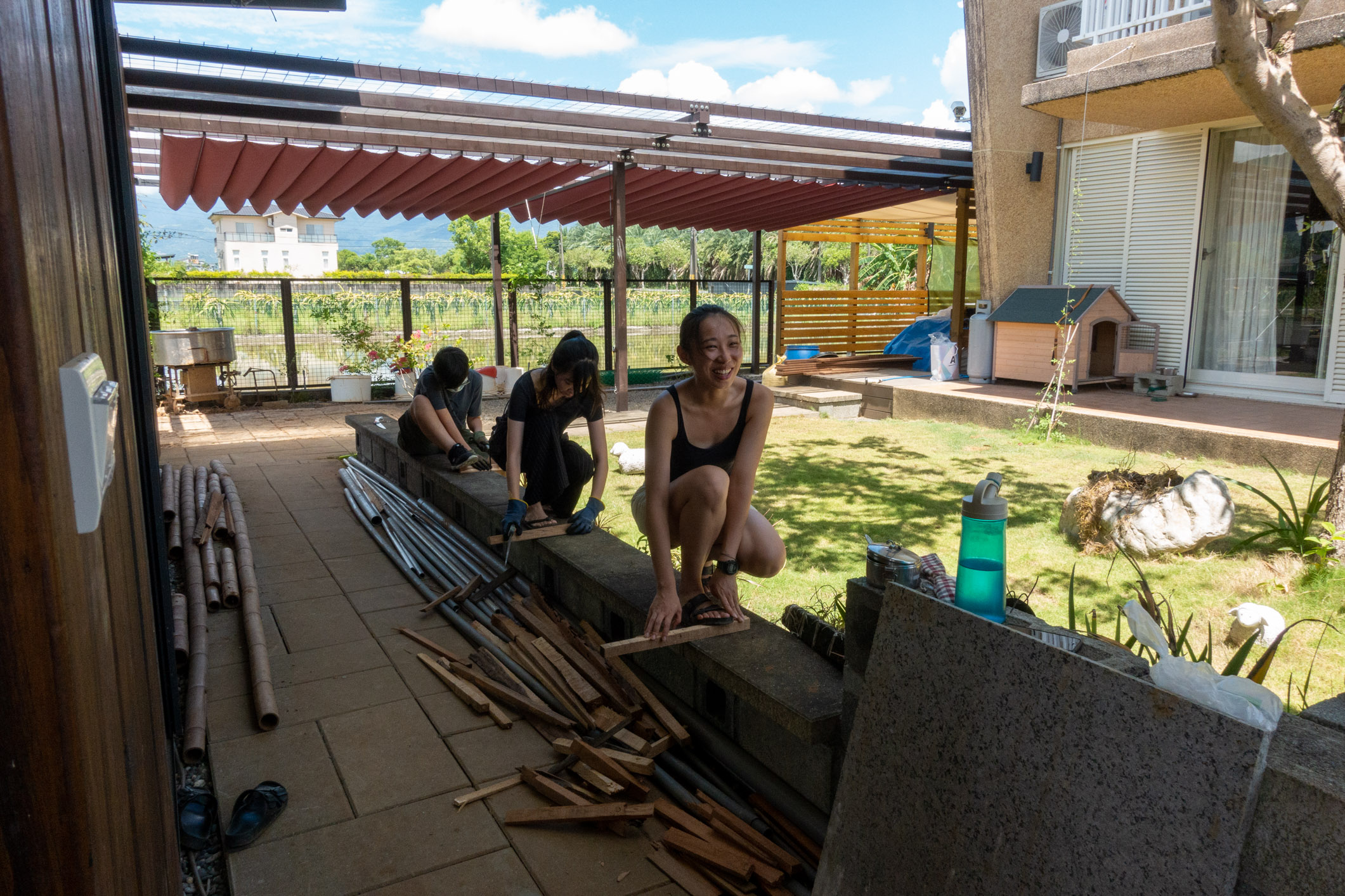 Les joies de l'éco-construction
