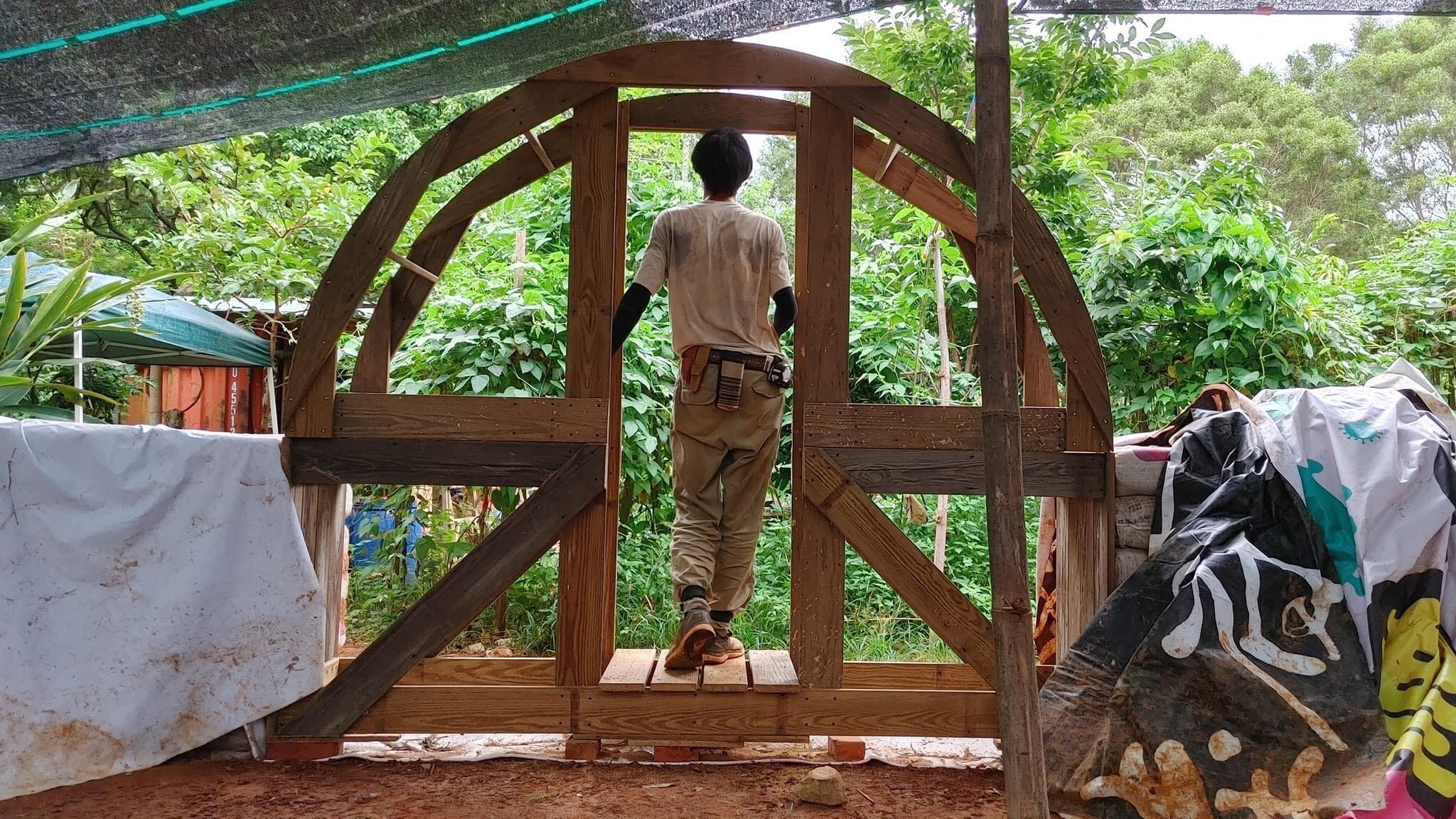 Les joies de l'éco-construction