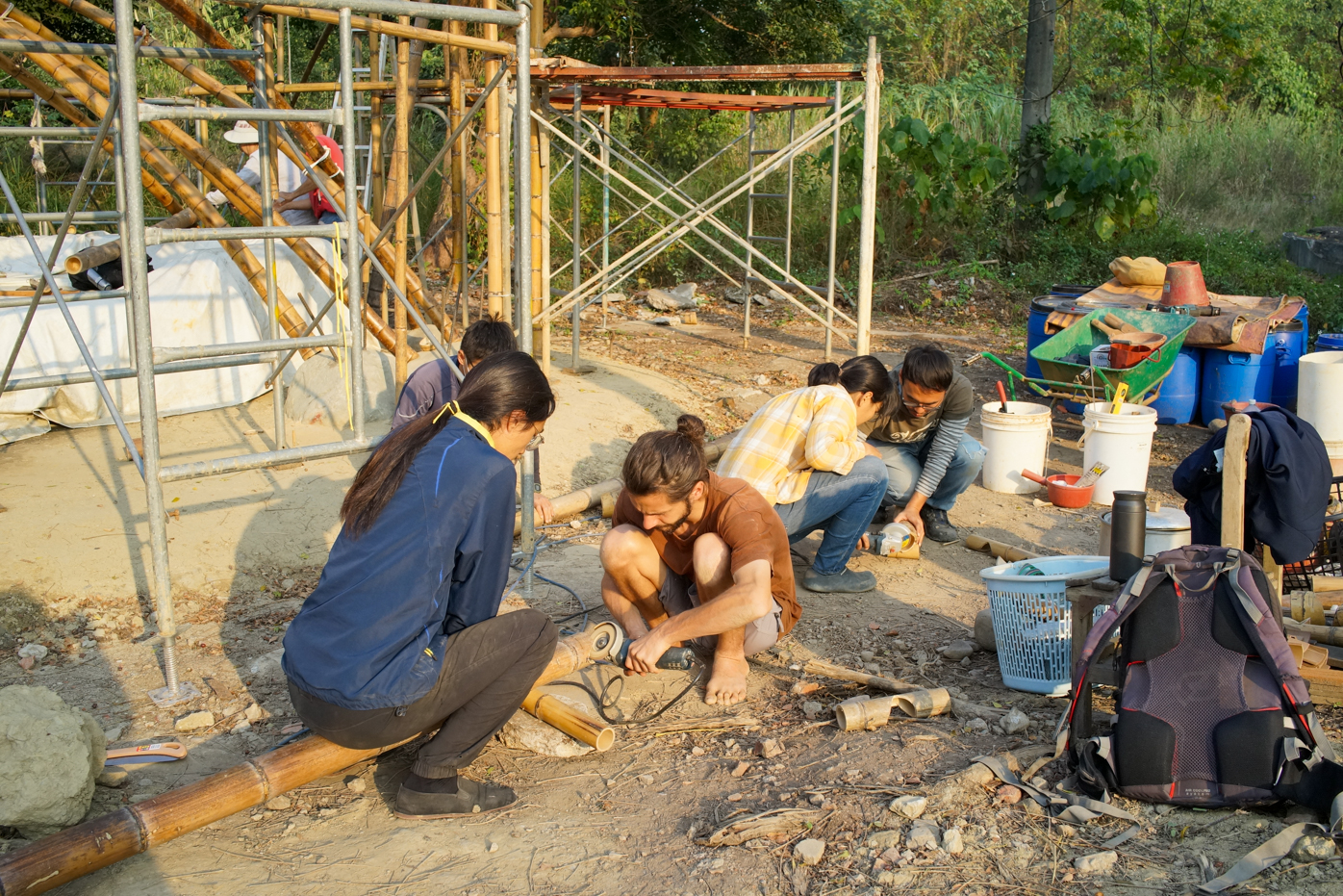 Les joies de l'éco-construction