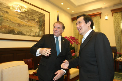 Ma Ying-jeou a accueilli le directeur de l’IMD