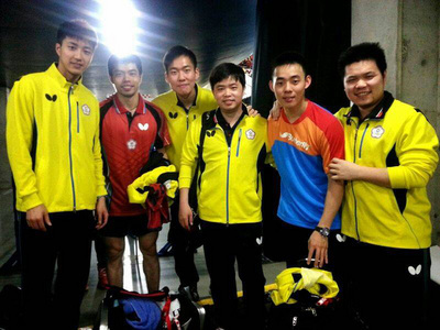 Les pongistes taiwanais qualifiés pour les demi-finales