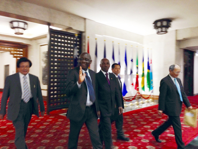 Un officiel de Sao Tomé et Principe arrive à Taiwan