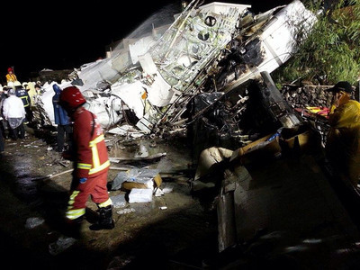 Le crash de l’avion GE222 de la compagnie taiwanaise Transasia aurait fait 47 victimes
