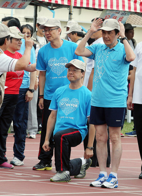 Le Président Ma Ying-jeou encourage les Taiwanais à pratiquer davantage de sport