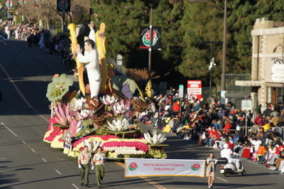 China Airlines, champion de la parade de chars fleuris en Californie