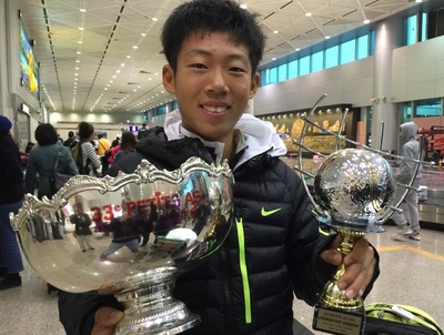 Tseng Chun-hsin qui a brillé en France est désormais listé comme un athlète au fort potentiel