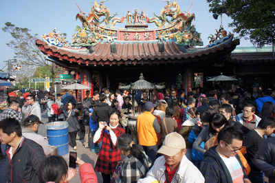 Zinangong, le temple où aller prier pour l’année de la chèvre