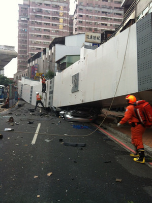 Quatre morts et plusieurs blessés dans un accident du chantier du métro de Taichung