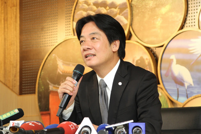 Le maire de Tainan est mis en accusation par la branche du contrôle