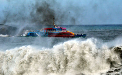 Taiwan a émis l’alerte maritime du typhon Goni