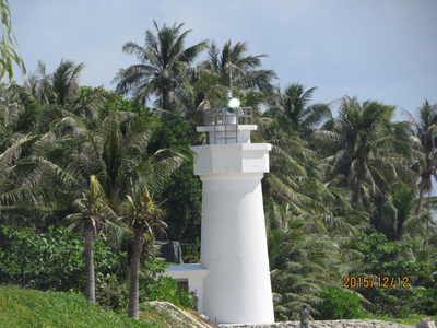 Le phare inauguré par Taïwan sur l'île de Taiping (Itu Aba)