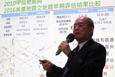 Taiwan risque d’être touché par de séismes de grande magnitude durant les 5 prochaines décennies