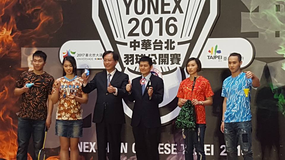 Taiwan prépare son Open Yonex de Badminton