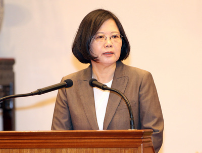 « Nous sommes à côté du peuple français », a affirmé la Présidente Tsai Ing-wen