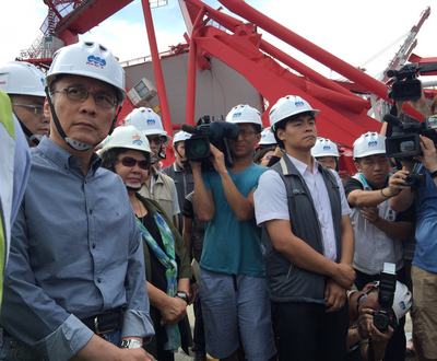 Le typhon Meranti laisse Taiwan meutri derrière lui