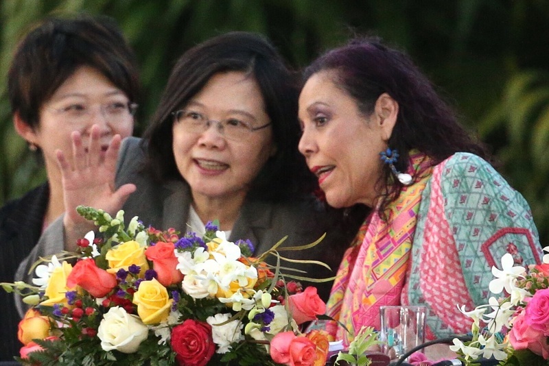 Le président Ortega a fait une dédicace spéciale à Tsai Ing-wen durant son discours d’investiture