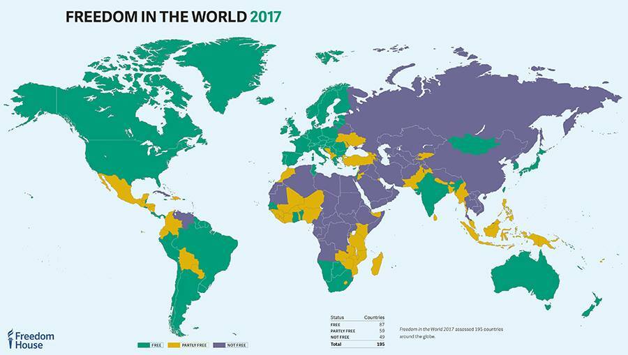 Taiwan a progressé en terme de libertés civiles selon Freedom House