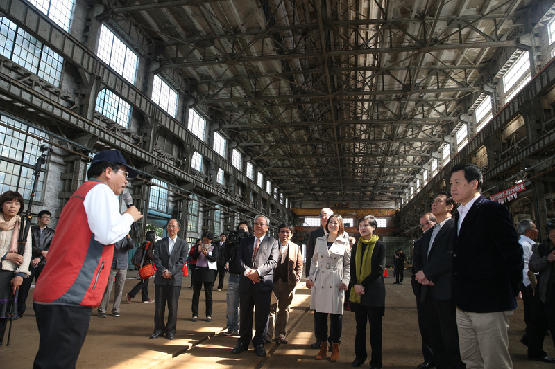 Le ministère de la culture veut redonner une vie à l’ancien dépôt de maintenance ferroviaire de Taipei