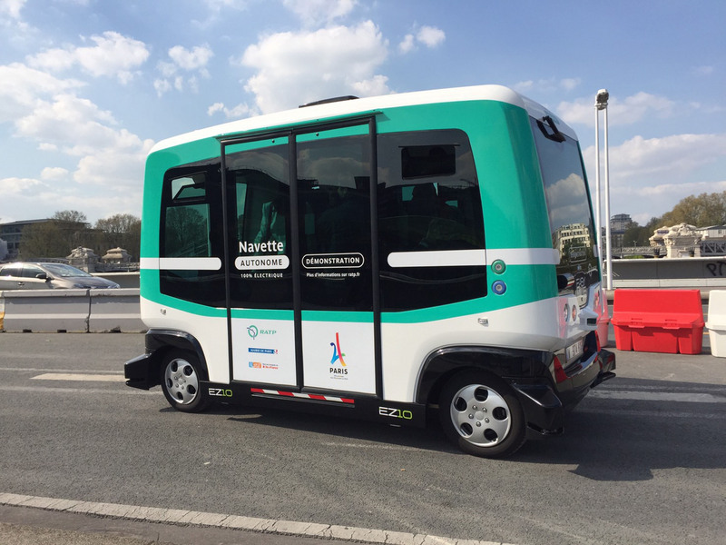 Kaohsiung s’équipe des minibus sans chauffeur de la RATP