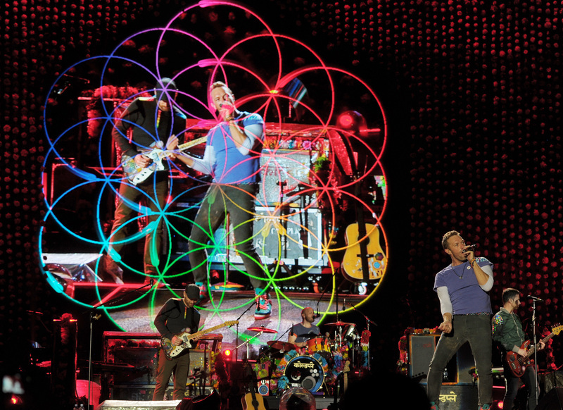 Le groupe Coldplay établit le record du plus grand concert plein air à Taïwan