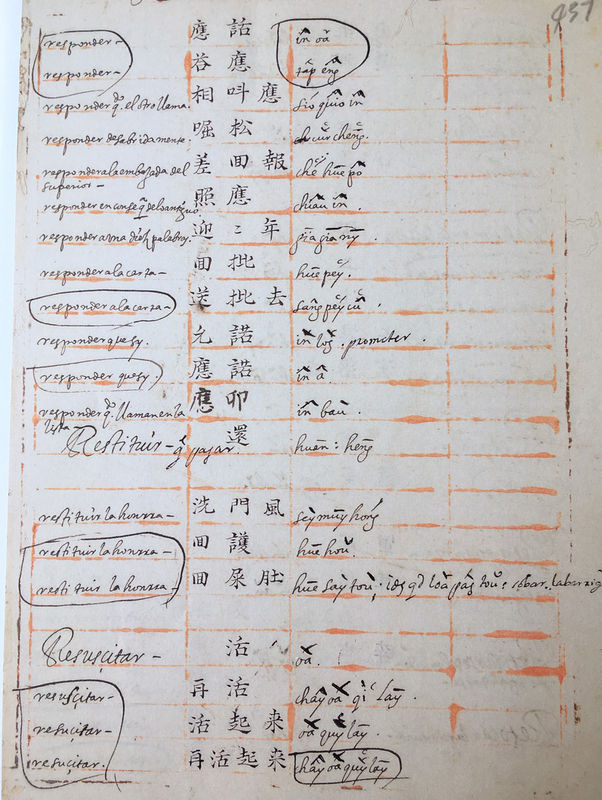Un dictionnaire en dialecte de Zhangzhou vieux de 400 ans dévoilé aux Philippines