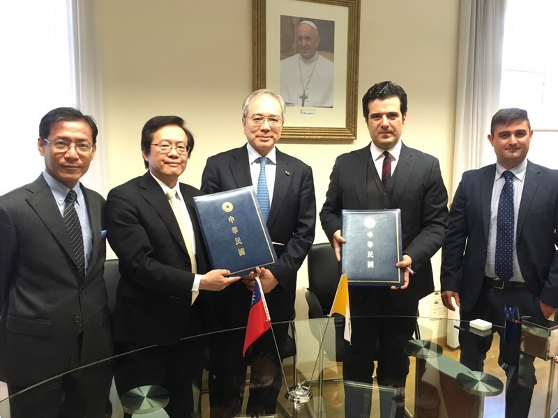 Taiwan et le Vatican établissent une coopération pour lutter contre le blanchiment d’argent