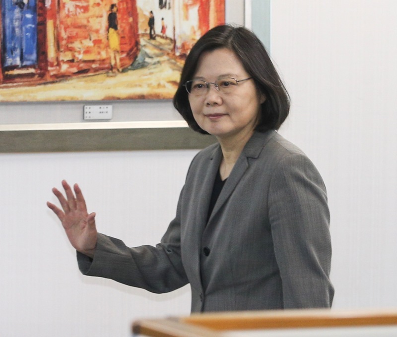La présidente Tsai Ing-wen encore soutenue par plus de 50% des Taïwanais