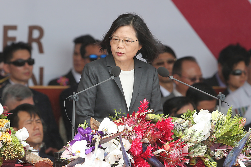 Réaction de Washington au discours de Tsai Ing-wen