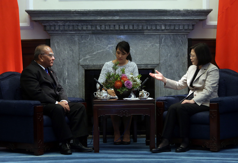 Selon la présidence, Kiribati est un allié fidèle de Taiwan