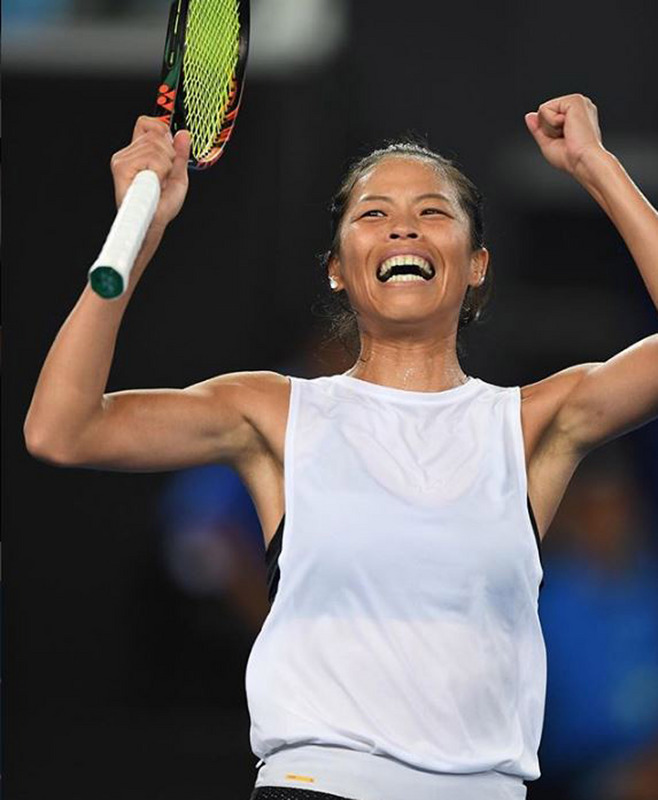 Hsieh Su-wei est la seule rescapée de Melbourne