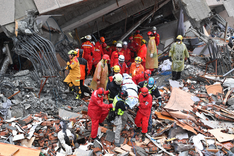 Bilan provisoire du séisme qui a frappé la ville de Hualien : 7 morts et 258 blessés