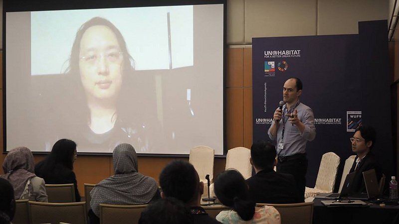 Une ministre taiwanaise est intervenue par vidéo au 9ème forum urbain mondial.