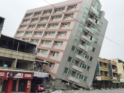 50 bâtiments de Tainan jugés dangereux suite au séisme