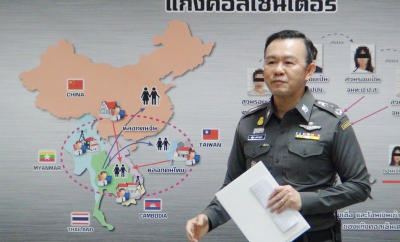 Arrestation de 25 fraudeurs de nationalité taïwanaise en Thaïlande