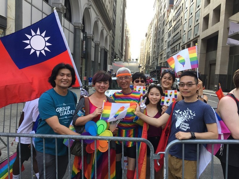 Aux gay pride de Toronto et New York, Taiwan se distingue