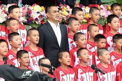 Chen Chin-feng a dirigé l’exécution de l’hymne national