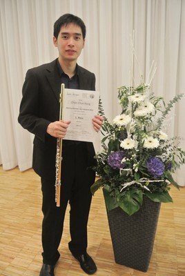 Hung Chien-chun a décroché le premier prix de la compétition Bertold Hummel-Wettbewerb