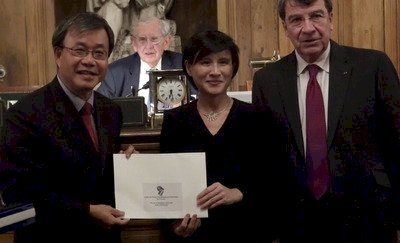 La ministre de la culture taiwanaise a décerné les prix de la Fondation culturelle franco-taïwanaise