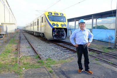 La première rame de tramway construite à Taiwan verra bientôt le jour