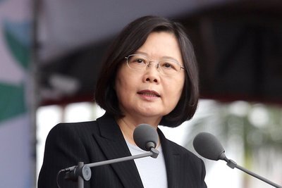La présidente urge la Chine d’entamer un dialogue vertueux avec Taiwan