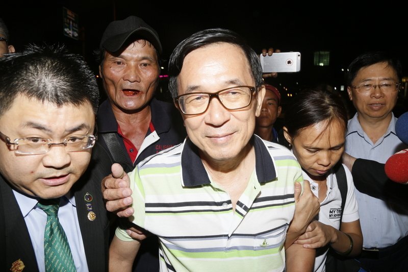 L’amnistie de Chen Shui-bian revient sur le devant de la scène