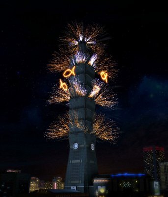 Le feu d’artifice de Taipei 101 encore une fois confié au Groupe F