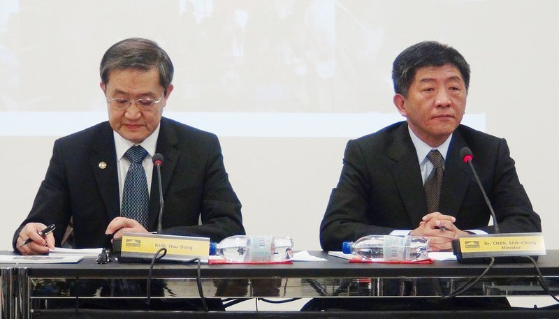 Le ministre de la santé est à Genève pour réitérer la position taiwanaise