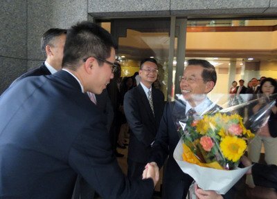 Le nouveau représentant taiwanais au Japon s’envole vers le pays du soleil levant