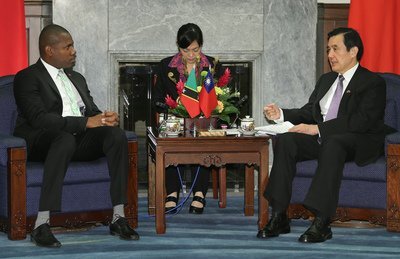 Le président demande à Saint-Christophe-et-Niévès de soutenir l’intégration de Taiwan à l’OMS