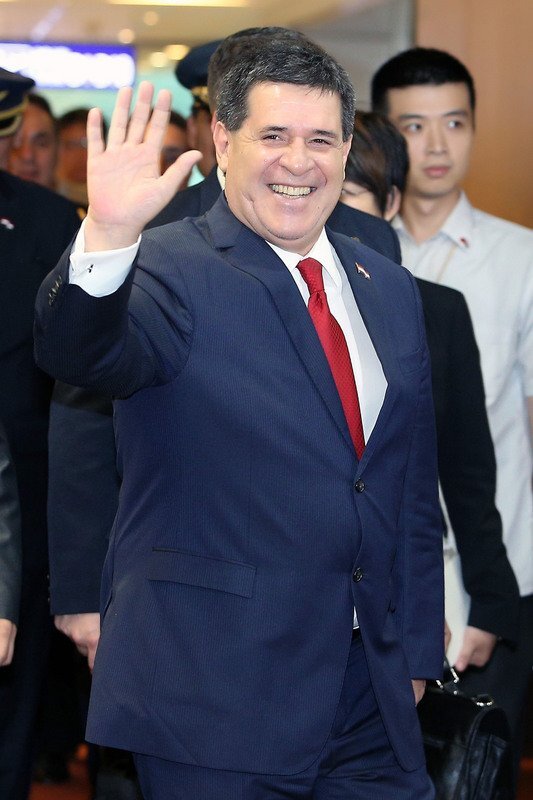 Le Président du Paraguay est en visite à Taiwan à l’occasion des 60 ans des relations bilatérales