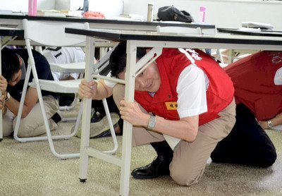 Le président profite de la journée de prévention des catastrophes pour rappeler l’importance de l’évacuation préventive