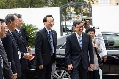 Le Vice Président taiwanais est arrivé en République dominicaine après une escale à New York