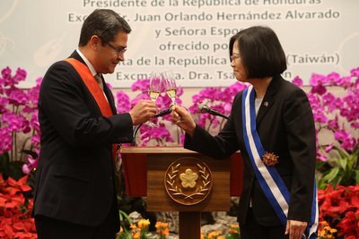 Les relations entre Taiwan et le Honduras sont solides