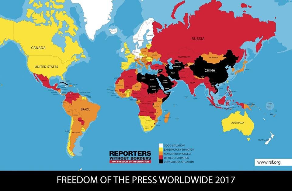 Taïwan arrive en tête des pays d’Asie pour la liberté de la presse selon RSF